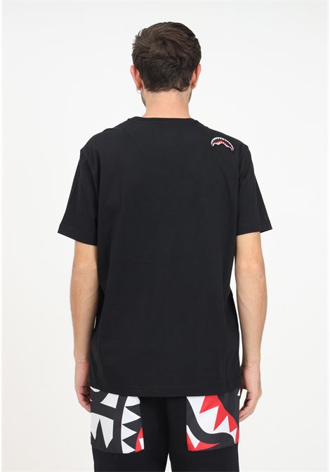 Black T-shirt with men's print SPRAYGROUND | T-shirt | SP374BLKBLACK