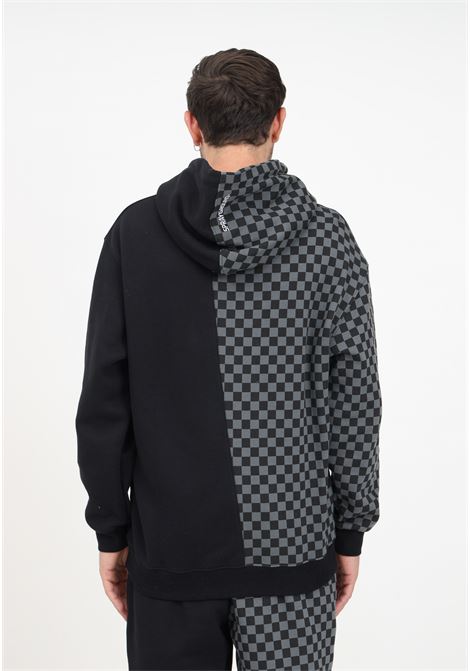 Black hooded sweatshirt with Electric Sharktronics print for men SPRAYGROUND | Hoodie | SP404.