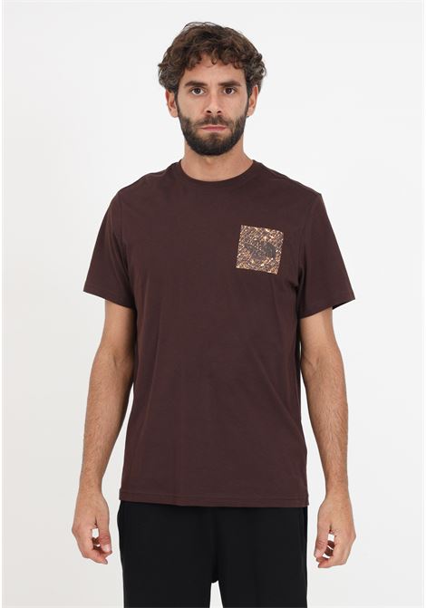 T-Shirt marrone con stampa da uomo THE NORTH FACE | T-shirt | NF00CEQ5OS61OS61