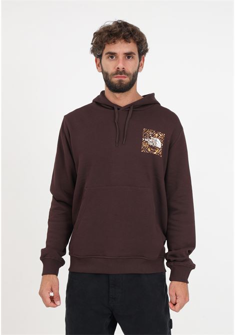 Men's brown print hoodie THE NORTH FACE | Hoodie | NF0A5ICXOS610S61