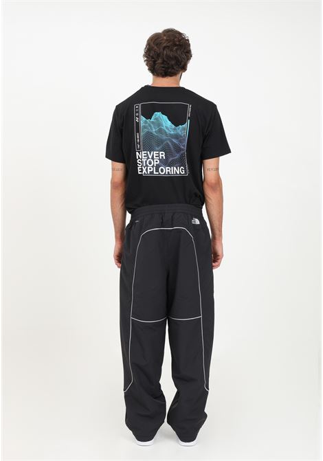 Black Tek Piping sports trousers for men THE NORTH FACE | Pants | NF0A832MJK31JK31