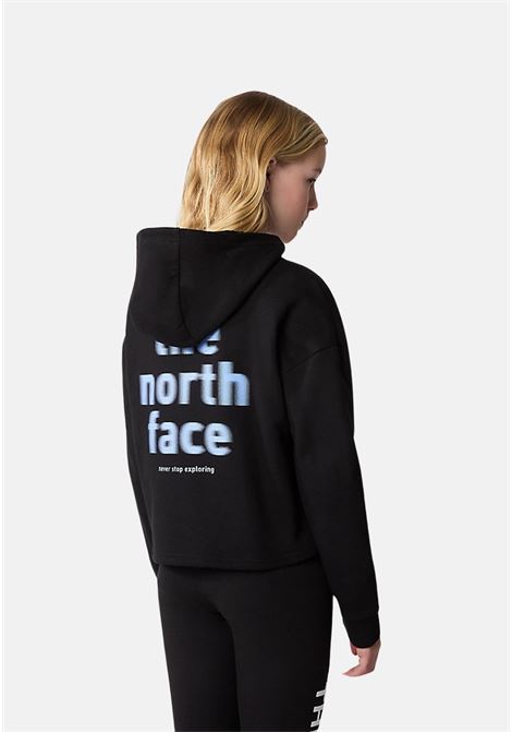 Black Graphic hoodie for girls THE NORTH FACE | Hoodie | NF0A854UJK31JK31