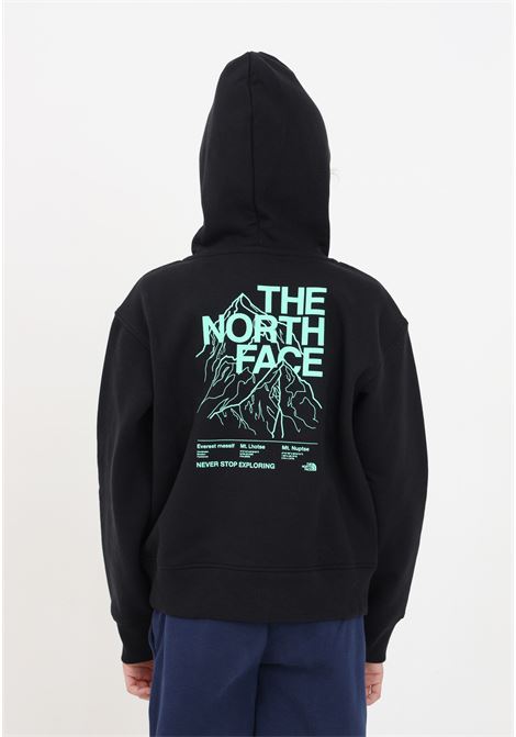 Black children's sweatshirt with hood THE NORTH FACE | Hoodie | NF0A8599JK31JK31