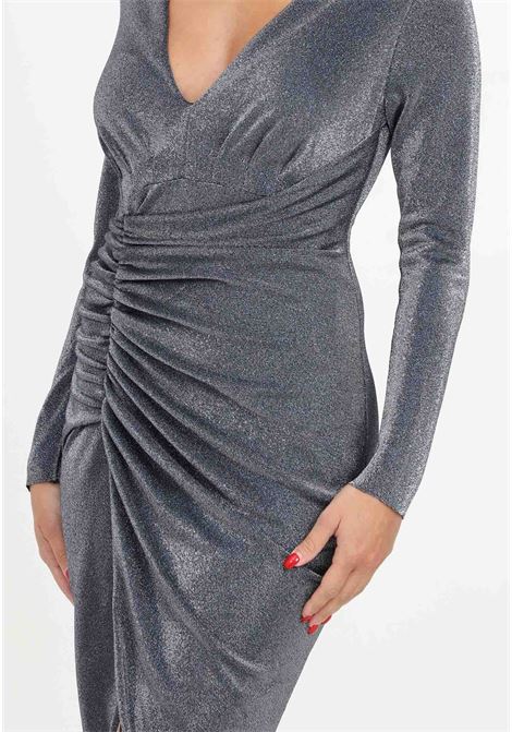 Long glitter dress for women VALERIA MAZZA | Dresses | 322 ABITO GLITTER152