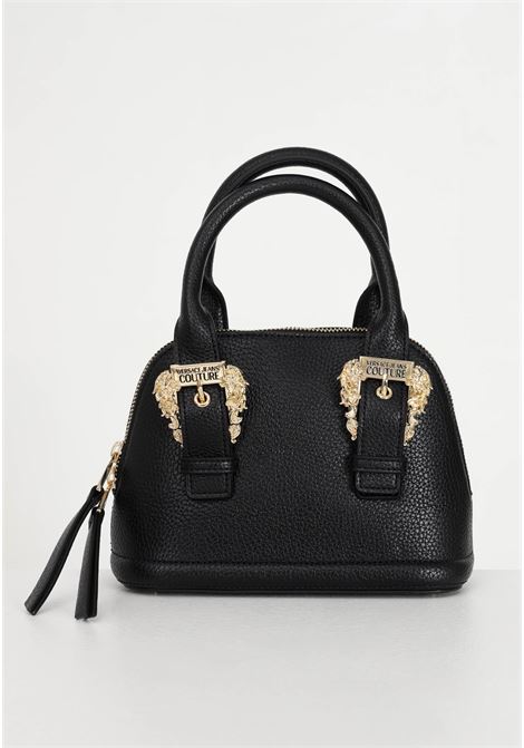 Women's black casual bag with baroque buckles VERSACE JEANS COUTURE | Bag | 74VA4BF7ZS413899