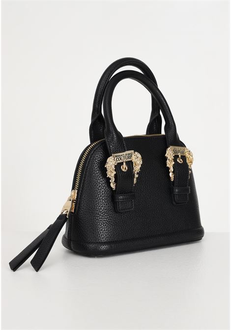 Women's black casual bag with baroque buckles VERSACE JEANS COUTURE | Bag | 74VA4BF7ZS413899