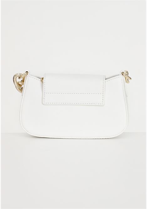White casual handbag for women with plated lettering logo VERSACE JEANS COUTURE | Bag | 74VA4BL4ZS467003