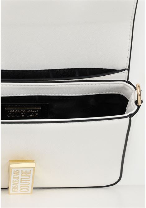 Women's white shoulder bag with logo VERSACE JEANS COUTURE | Bag | 74VA4BR1ZS585003