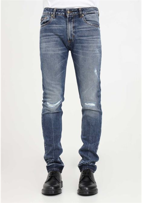 Jeans with men's details VERSACE JEANS COUTURE | Jeans | 75GAB5D0DW009M25904