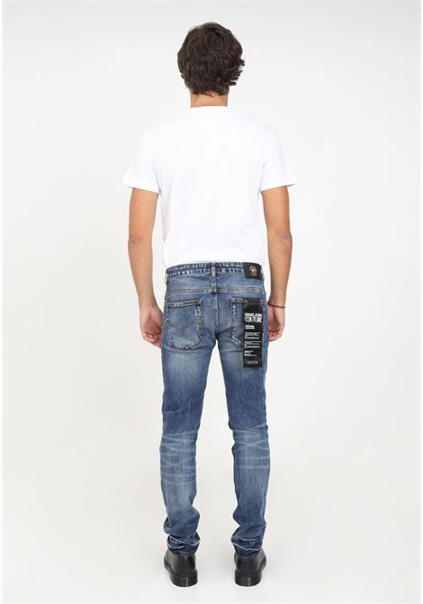 Jeans con dettagli da uomo VERSACE JEANS COUTURE | Jeans | 75GAB5D0DW009M25904
