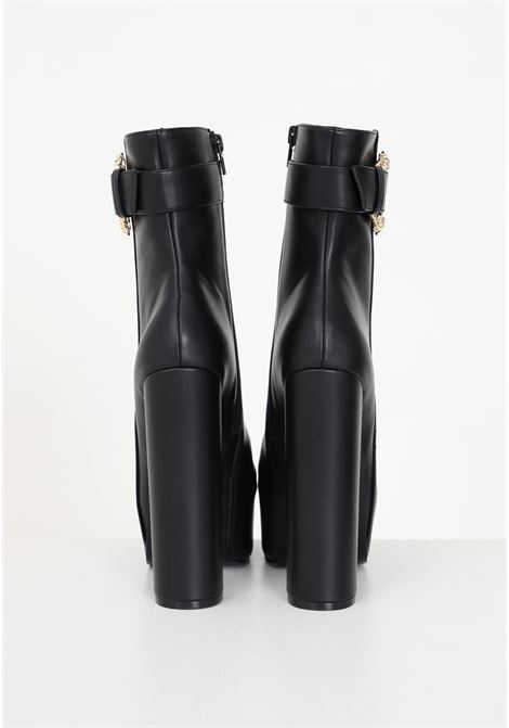 Black hurley platform boots for women VERSACE JEANS COUTURE | Party Shoes | 75VA3S0271570899