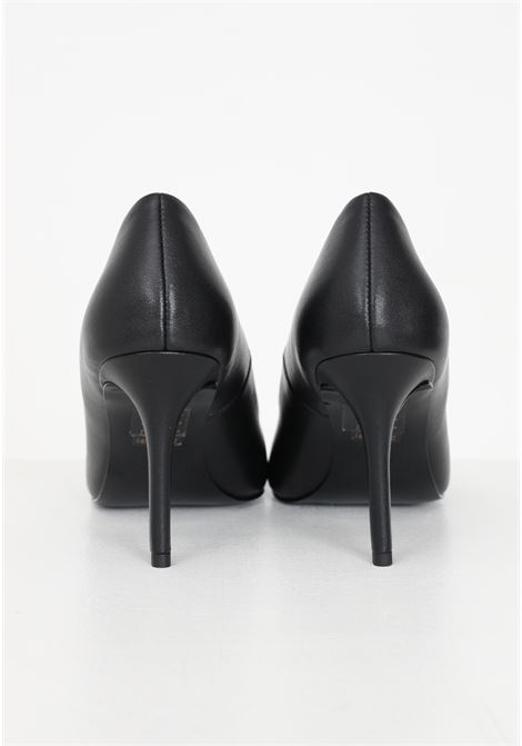 Black pumps with contrasting tip for women VERSACE JEANS COUTURE | Party Shoes | 75VA3S50ZP127899