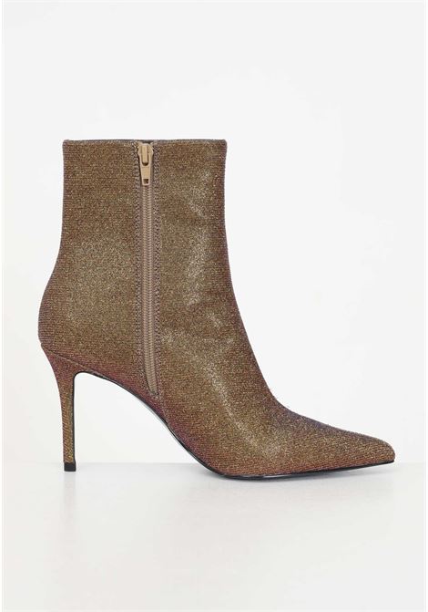 Scarlett gold glitter ankle boots for women VERSACE JEANS COUTURE | Ancle Boots | 75VA3S51ZS900948