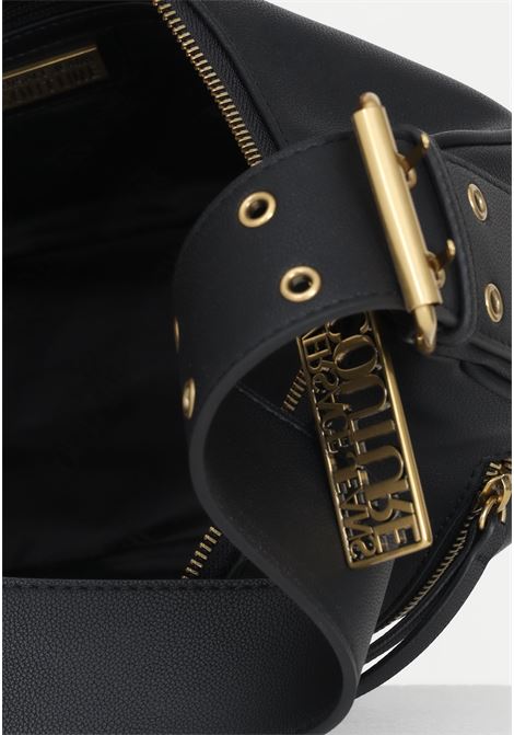 Black faux leather shoulder bag for women VERSACE JEANS COUTURE | Bags | 75VA4BG4ZS413899
