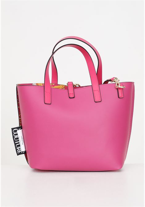 Fuchsia tote bag with women's print VERSACE JEANS COUTURE | Bags | 75VA4BZ2ZS807QH1