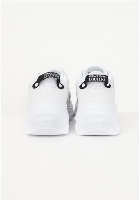 White sneakers with inserts for men VERSACE JEANS COUTURE | Sneakers | 75YA3SC4ZP325003