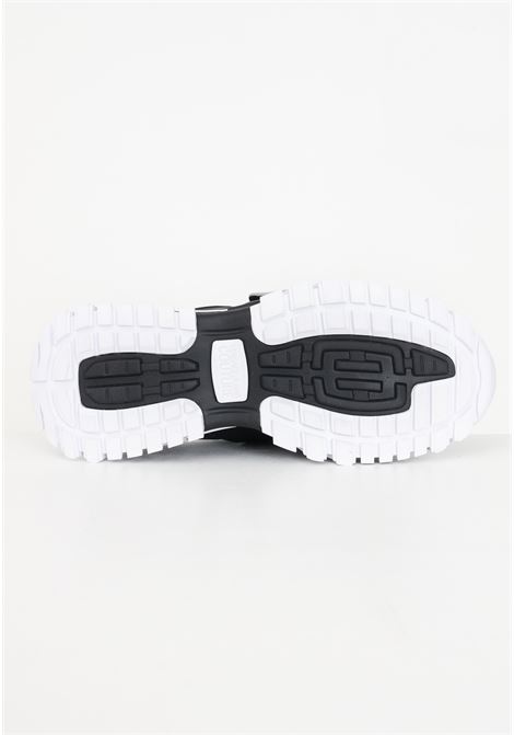 Sneakers nere e bianche con chiusura a strappo da uomo VERSACE JEANS COUTURE | Sneakers | 75YA3SIAZP331L01