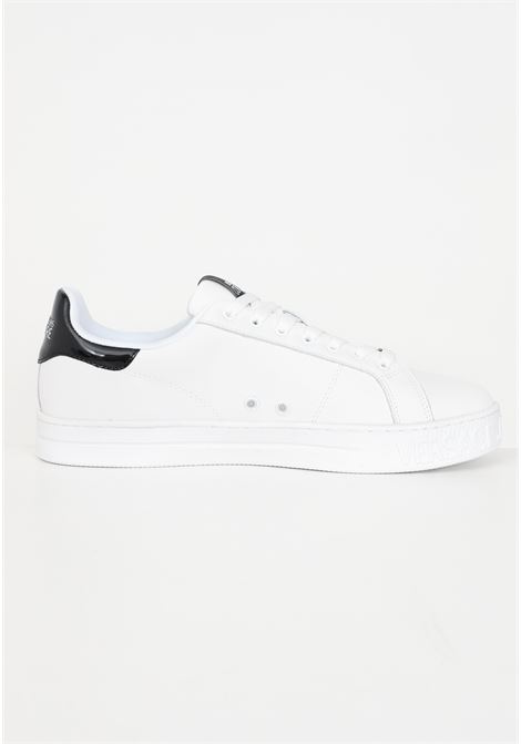 White sneakers with logo application for men VERSACE JEANS COUTURE | Sneakers | 75YA3SK1ZP332L02