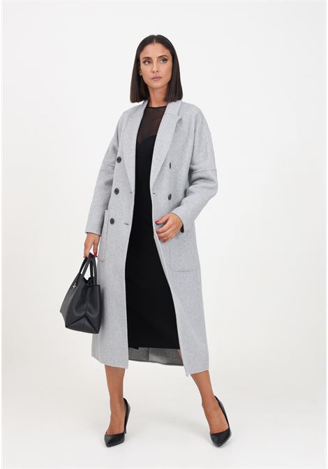 Cappotto grigio in lana da donna VICOLO | Cappotti | TR0001GRIGIO