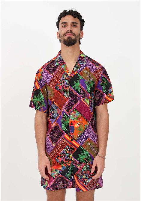 Multicolor casual shirt for men with Adilib Style pattern 4GIVENESS | Shirt | FGCM2609ADLIB STYLE