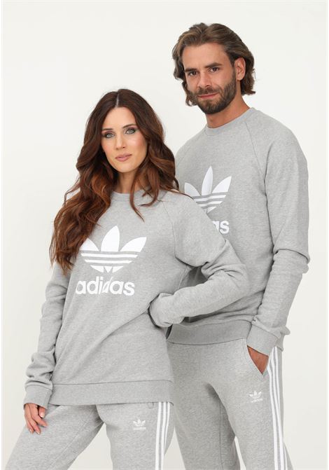 Gray Adicolor Classics sweatshirt for men and women ADIDAS | H06650.