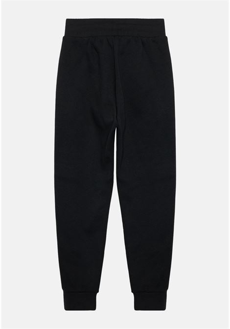 Black sports trousers for boys and girls with logo embroidery ADIDAS | Pants | H32406.