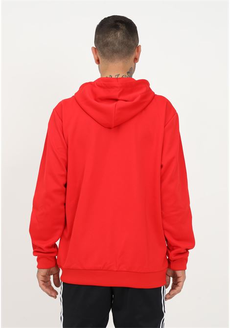 Classics Hooded Full Zip Red Sweatshirt for Men and Women ADIDAS | HB9513.