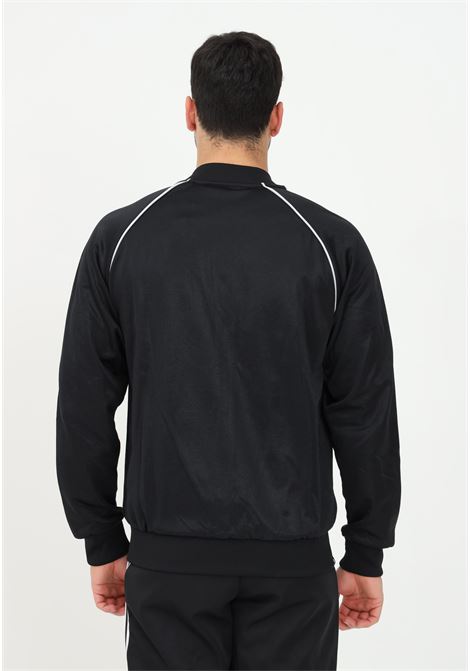Men's black zip sweatshirt adicolor classics sst high shine track jacket ADIDAS | HC1930.