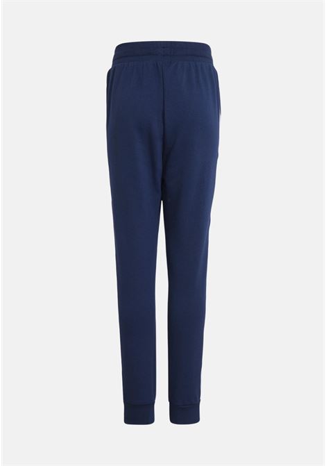 Blue 3-Stripes sports trousers for boys and girls ADIDAS | HK0353.