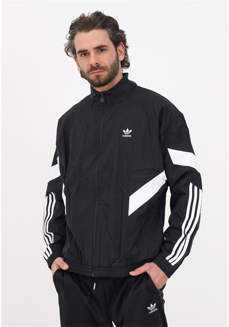 Adidas Rekive Track Jacket Men's Black Zip Sweatshirt ADIDAS | HK7322.