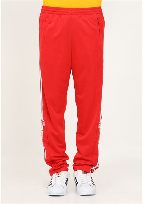 Pantaloni sportivi rossi per uomo e donna Adicolor Classics AdiBreak ADIDAS | HN6097.