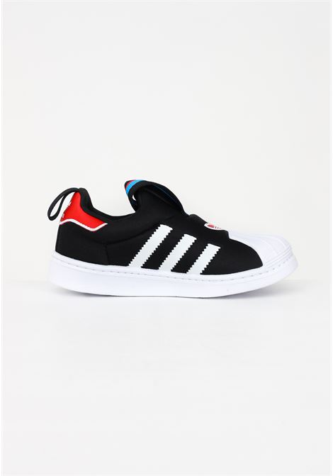 SST360 black sports sneakers for kids ADIDAS | Sneakers | HQ4075.