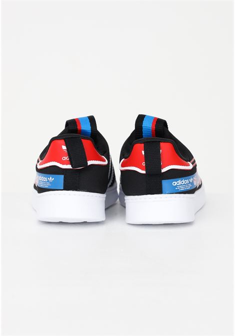 Black sneakers for newborns SST360 ADIDAS | Sneakers | HQ4076.