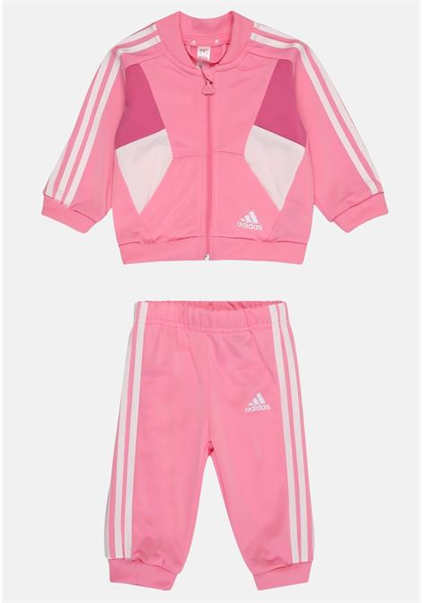 Tuta sportiva rosa da neonato ADIDAS | Tute | HR5869.