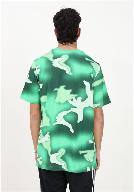 Graphics Camo Allover Print Mens Green Sports T-Shirt ADIDAS | T-shirt | HZ1157.