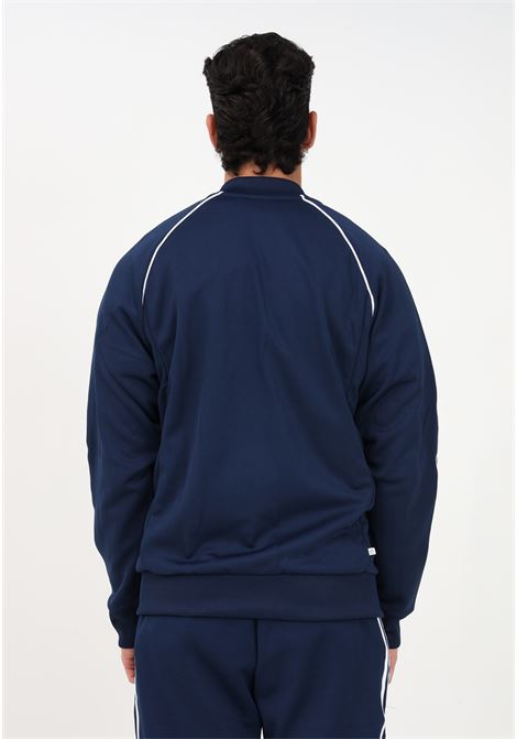 SST men's blue zip-up sweatshirt ADIDAS | IA4783.