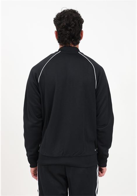 Adicolor Classics SST Black Men's Zip Up Sweatshirt ADIDAS | IA4785.