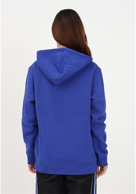Felpa con cappuccio Hoodie Adicolor Essentials Fleece blu da donna ADIDAS | IA6417.