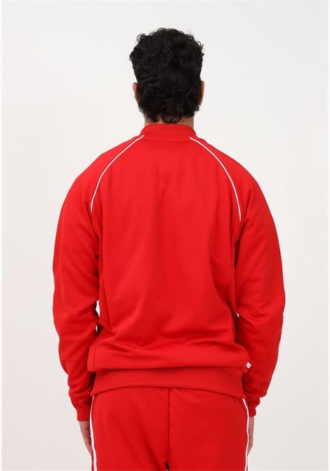SST Men's Red Zip Sweatshirt ADIDAS | IB1411.