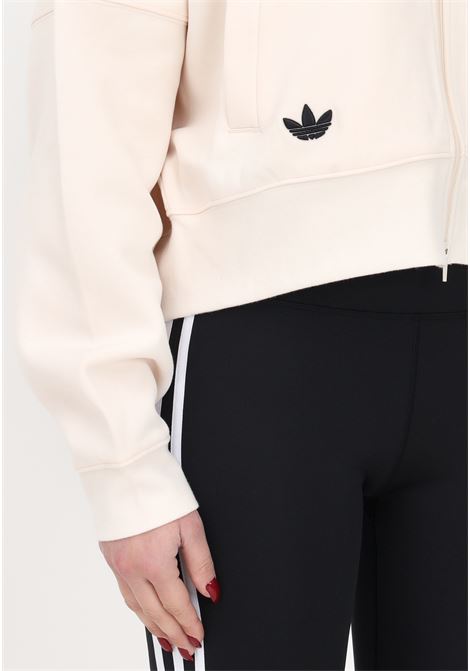 Women's beige zipped sweatshirt ADIDAS | IB7316.