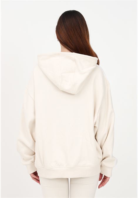 Butter sweatshirt for women with hood and logo details ADIDAS | IB7453.