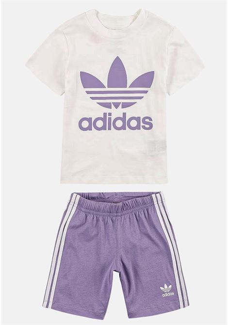 Lilac baby set with clover ADIDAS |  | IB8641.