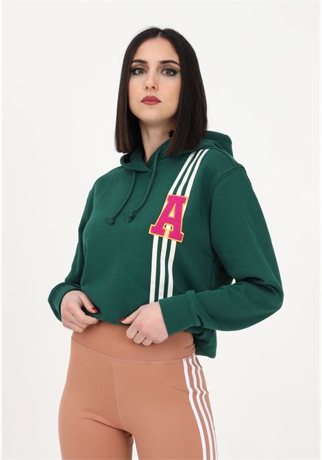 College style women's green hoodie ADIDAS | IC5230.