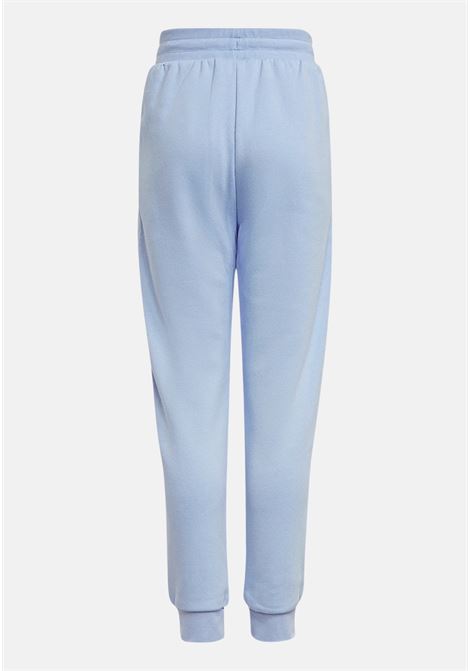 Adicolor light blue sports trousers for boys and girls ADIDAS | Pants | IC6133.
