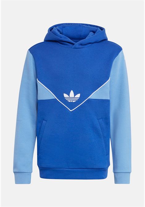 Boy's blue Adicolor hooded sweatshirt ADIDAS | IC6227.