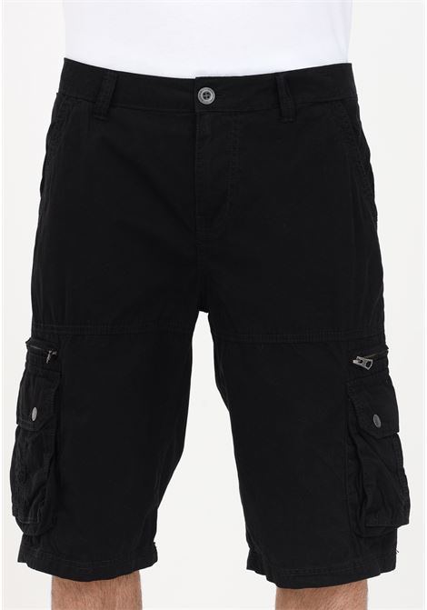Cargo model men's black casual shorts ALPHA INDUSTRIES | Shorts | 13625003