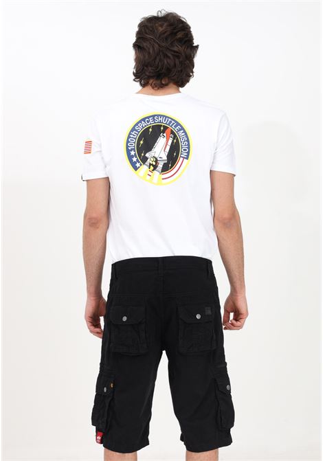 Cargo model men's black casual shorts ALPHA INDUSTRIES | Shorts | 13625003