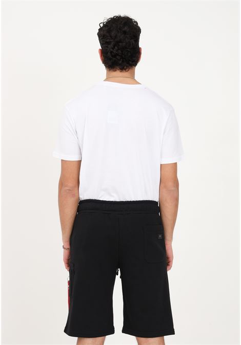 Men's black casual shorts ALPHA INDUSTRIES | Shorts | 16630103
