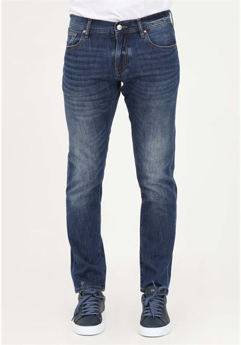 Dark denim jeans for men ARMANI EXCHANGE | Jeans | 3RZJ14Z1UGZC1500