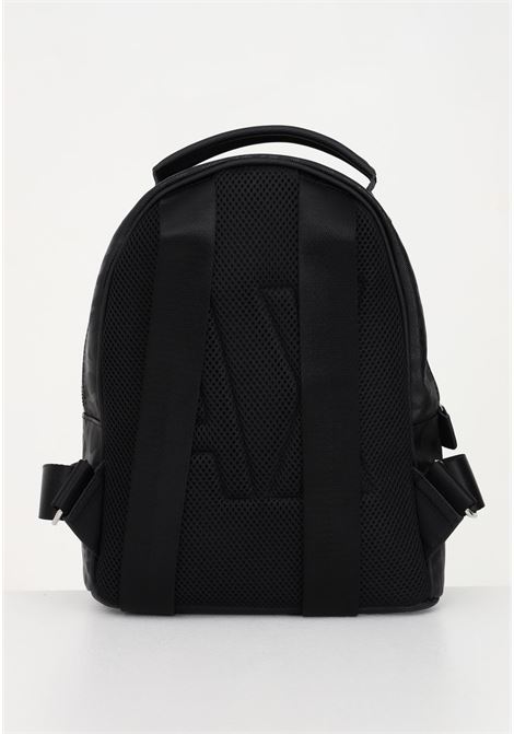 Black women's backpack with logoed band ARMANI EXCHANGE | Backpack | 942868CC74419921